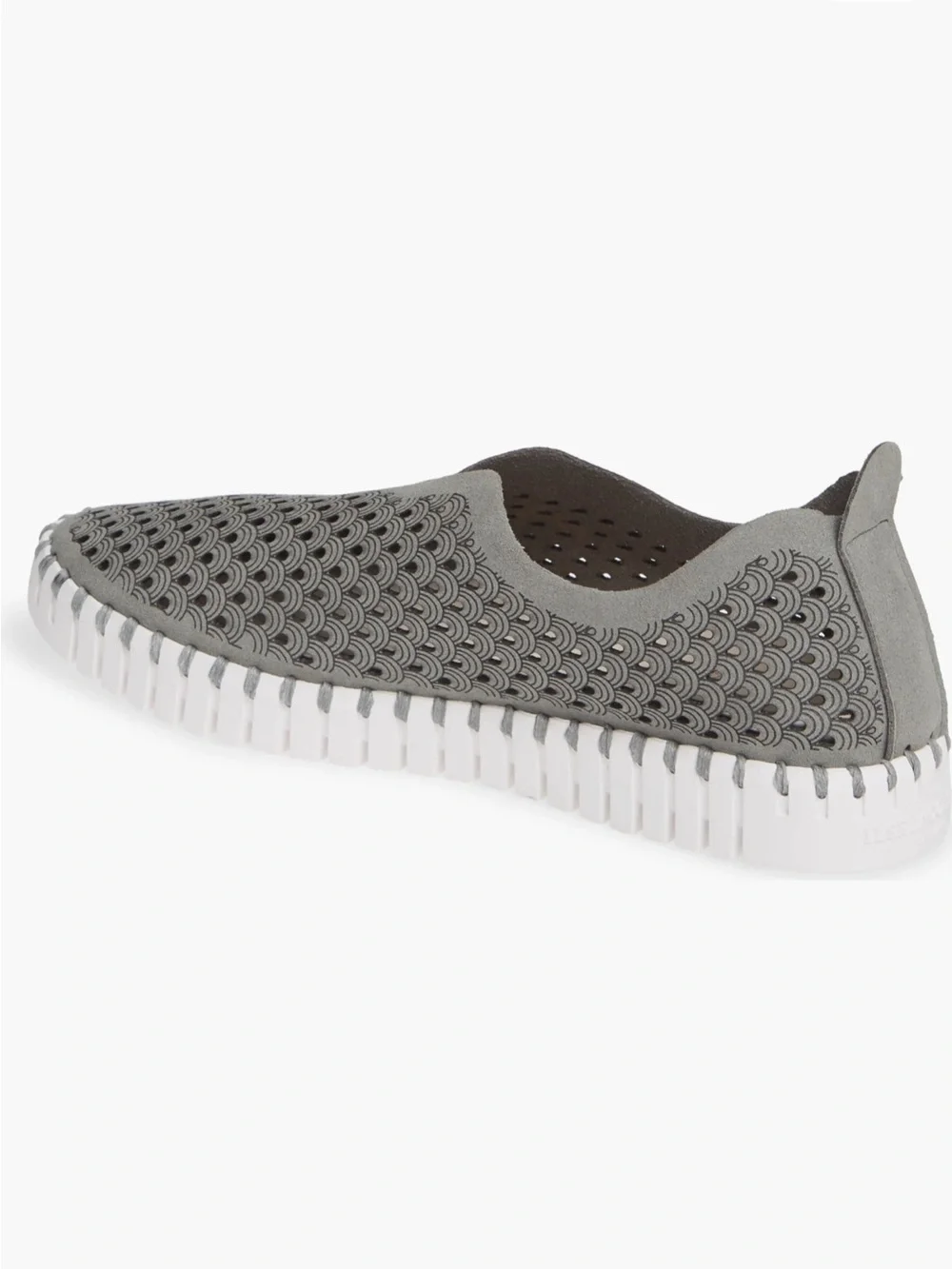 Ilse Jacobsen Tulip Perforated Slip On Sneakers Shoes